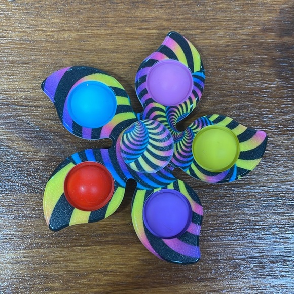 2 Pop-it Fidget Spinners - Picture 3 of 3